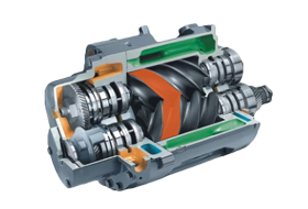 screw compressor principle air intake