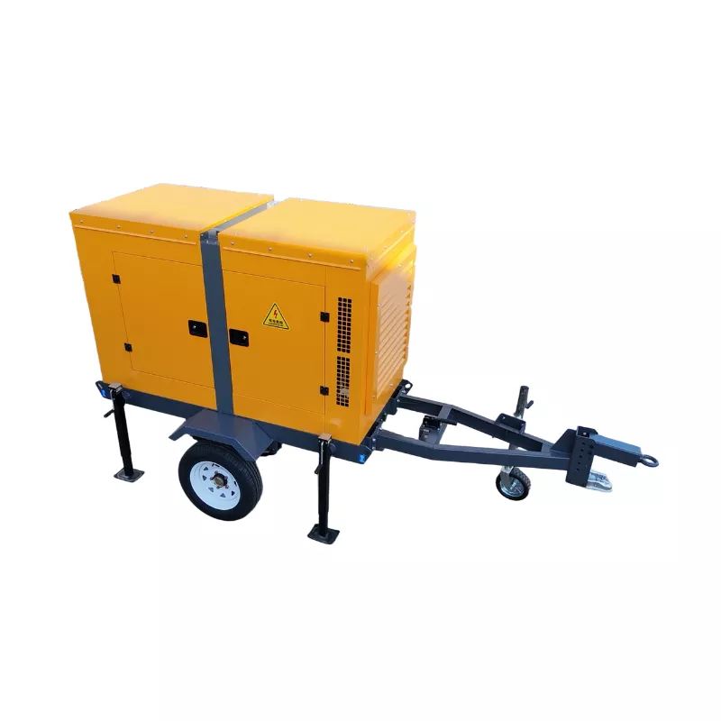 trailer electric driven air compressor