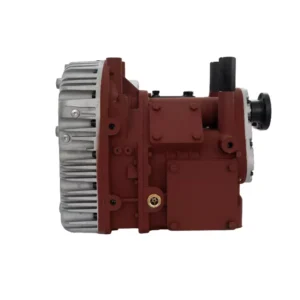 oil free air compressor side view